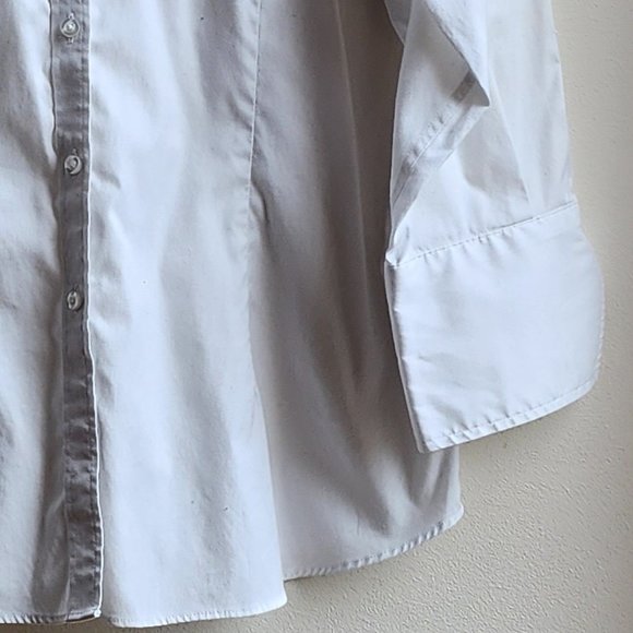 Kirkland Signature White Button Down Shirt Size Large - Picture 9 of 16